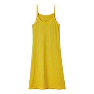 Entireworld yellow sleeveless dress